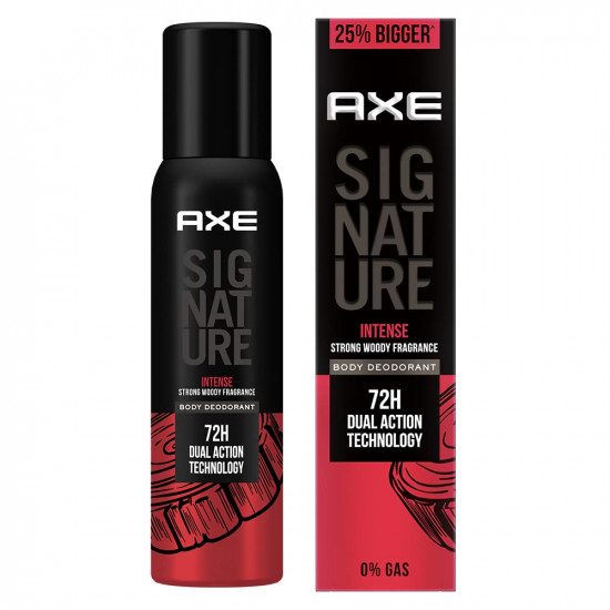 Axe Signature Intense Bodyspray | 154ml Deodorant for Men, No-Gas Formula Men's Deodorant for Long-Lasting Fragrance