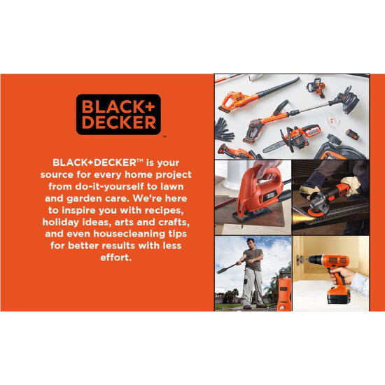 BLACK+DECKER BDHT62296 Steel Screwdriver-PH1x100mm (Orange)