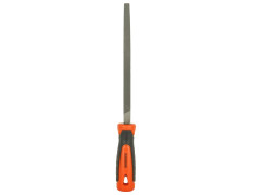 BLACK+DECKER BDHT22147 Steel 200mm 2nd Cut Triangle File (Orange)