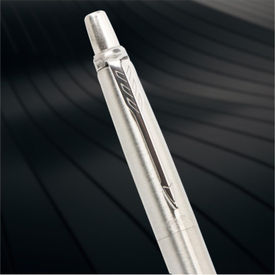 Parker Moments Jotter Steel Chrome Trim Ball Pen (Silver) Parker Moments Jotter Steel Chrome Trim Ball Pen (Silver)