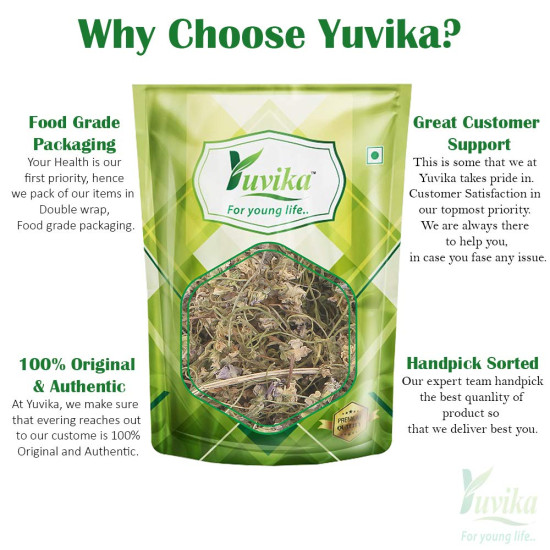 YUVIKA Gulbanafsha Spl - Gul Banpsa - Viola Odorata - Sweet Violet (50 Grams)