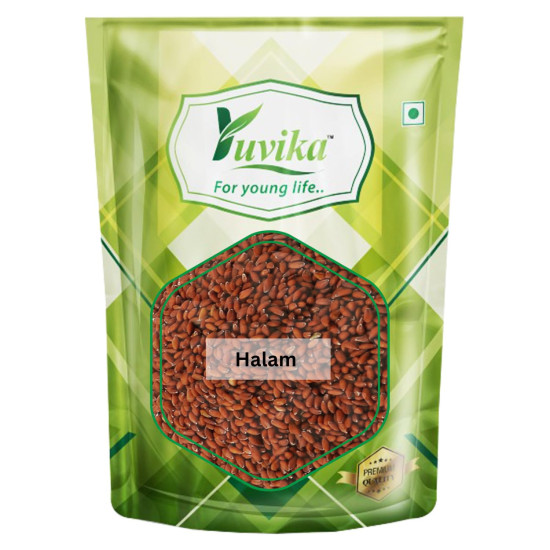 Yuvika Halim - Halam - Lepidium Sativum Linn - Chandrashura - Garden Cress Seeds 100 Grams