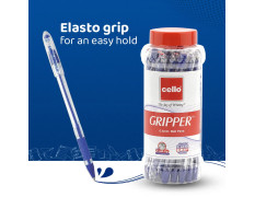 Cello Gripper Ball Pen Set - Pack of 25 (Blue)