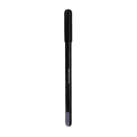 Pentonic 0.7 mm Ball Pen Blister Pack | Black Body | Black Ink | Set of 10 Pens
