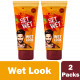 Set Wet Daily Hair Styling Gel for Men Wet Look, Alcohol Free, Pro Vitamin B5, Light Hold & Shine, Tube 100 ml (Pack of 2)