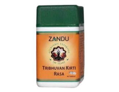 Zandu Tribhuvan Kirti Ras 40 Tab(Pack of 5) Free malshuddhi sample