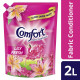 Comfort Lily Fresh Fabric Conditioner 2 L Refill Pack | After Wash Liquid Fabric Softener (Offer Pack) | Softness, Shine & Long Lasting Freshness