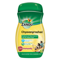 Zandu Chyawanprashad Sugar Free (No ) Chyawanprash-900G|Clinically Tested Suitable Diabetic|Made 46 Ayurvedic Herbs Like Amla,Ashwagandha,Shilajit|Improves Respiratory & Digestive Health,2X Immunity