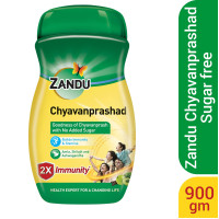Zandu Chyawanprashad Sugar Free (No ) Chyawanprash-900G|Clinically Tested Suitable Diabetic|Made 46 Ayurvedic Herbs Like Amla,Ashwagandha,Shilajit|Improves Respiratory & Digestive Health,2X Immunity