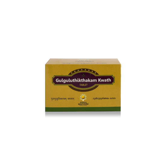 Kerala Ayurveda Gulguluthikthakam Kwath Tablet - 100 Count