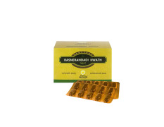 KERALA ayurveda Rasnerandadi Kwath Tablet, Yellow, 100 Count