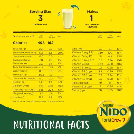 Nido Fortified Milk Powder 900g