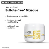 L'OREAL PROFESSIONNEL PARIS Xtenso Care Sulfate-Free* Masque|For All Hair Types|Gently Cleanses, Controls Frizz And Adds Shine|With Keratin Repair And Asta-Care *Without Sulfate Surfactants