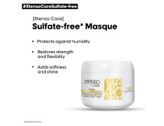 L'OREAL PROFESSIONNEL PARIS Xtenso Care Sulfate-Free* Masque|For All Hair Types|Gently Cleanses, Controls Frizz And Adds Shine|With Keratin Repair And Asta-Care *Without Sulfate Surfactants