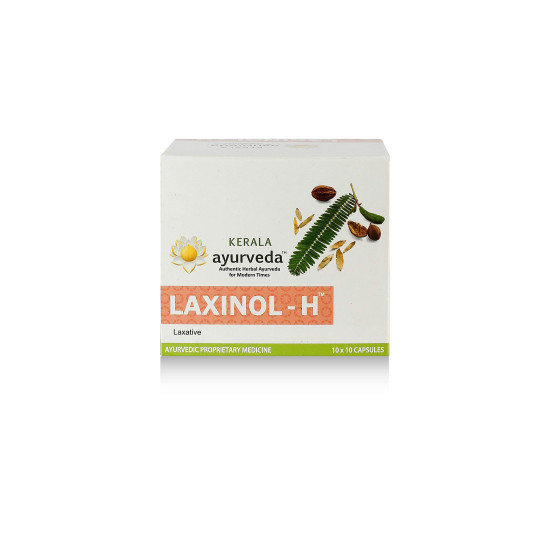 Kerala Ayurveda Laxinol-H - 100 Capsule (Pack of 3)