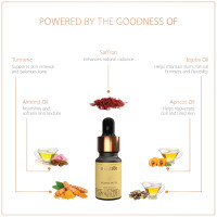 SoulTree Radiance Face Oil with Saffron & Turmeric - Boosts Natural Glow, Hydrates & Nourishes Dull Skin - 10ml SoulTree Radiance Face Oil with Saffron & Turmeric - Boosts Natural Glow, Hydrates & Nourishes Dull Skin - 10ml