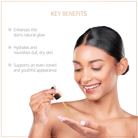SoulTree Radiance Face Oil with Saffron & Turmeric - Boosts Natural Glow, Hydrates & Nourishes Dull Skin - 10ml SoulTree Radiance Face Oil with Saffron & Turmeric - Boosts Natural Glow, Hydrates & Nourishes Dull Skin - 10ml