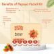 NutriGlow Papaya Fruit Facial Kit for Men, Women for Glowing Skin (250 gm + 10 ml) NutriGlow Papaya Fruit Facial Kit for Men, Women for Glowing Skin (250 gm + 10 ml)