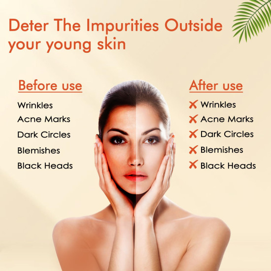 NutriGlow Papaya Fruit Facial Kit for Men, Women for Glowing Skin (250 gm + 10 ml) NutriGlow Papaya Fruit Facial Kit for Men, Women for Glowing Skin (250 gm + 10 ml)