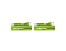 Kerala Ayurveda KM Lepam - 20 g (Pack of 2) | Headache Relief Balm | Ayurvedic Balm for Headache | 100% Ayurvedic | With Sallaki, Aloe Vera, Kapoora, Original Beeswax | 20g X 2
