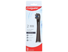 Colgate Pro-Clinical 150 Charcoal Battery Powered Toothbrush Refills - 2 Pieces