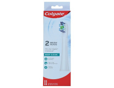 Colgate ProClinical 150 Battery Powered Electric Toothbrush Refills for adults - 2 Pieces