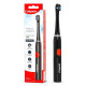 Colgate ProClinical 150 Charcoal Sonic Battery Powered Electric Toothbrush (with Replaceable Brush Head Included)