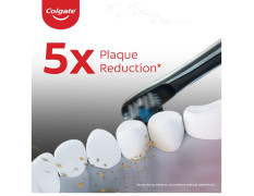 Colgate ProClinical 150 Charcoal Sonic Battery Powered Electric Toothbrush (with Replaceable Brush Head Included)