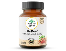A TATA Product - Organic India OH-Boy - 30 Veg Capsules