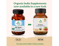 A TATA Product - Organic India OH-Boy - 30 Veg Capsules