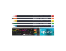 Apsara Matt Magic Extra Dark Pencil-Pack Of 20, Ink black