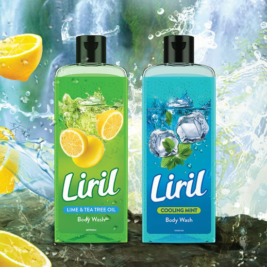 Liril Cooling Mint Body Wash, 250 ml