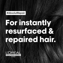 L'OREAL PROFESSIONNEL PARIS Serie Expert Absolut Repair Mask |Dry Hair Mask Provides Deep Conditioning & Strength | With Gold Quinoa & Wheat Protein (250Gms)