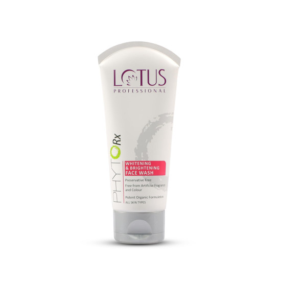 LOTUS PROFESSIONAL PHYTORX WHITENING & BRIGHENING PRESERVATIVE FREE FACE WASH FOR ALL SKIN TYPES- 80G