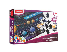 Funskool - Play & Learn Play & Learn-Solar System,Educational,104 Pieces,Puzzle,for 6 Year Old Kids and Above,Toy