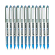 uni-ball Eye UB157 0.7 mm Roller Ball Pens, Blue Ink, Pack of 12
