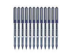 uni-ball Eye UB150 0.5mm Roller Ball Pen | Blue Ink (Pack of 12)
