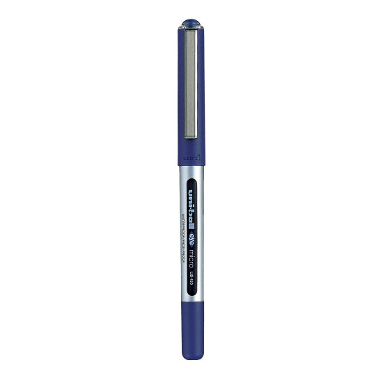 uni-ball Eye UB150 0.5mm Roller Ball Pen | Blue Ink (Pack of 12)