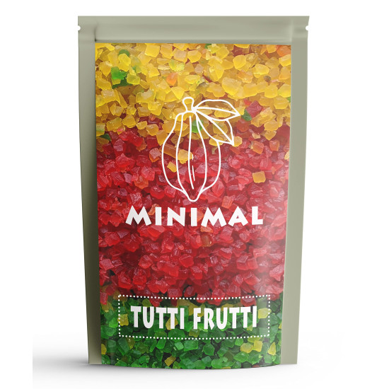 Minimal Tutti Frutti For Cake (Tutti Frutti Cherries),1kg