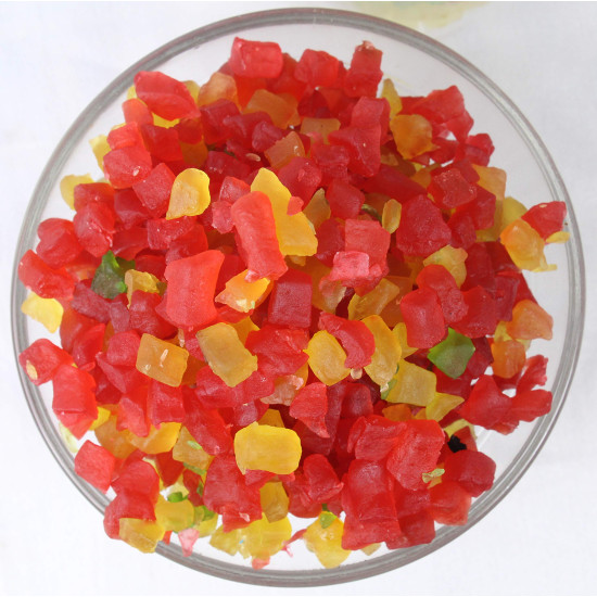 Minimal Tutti Frutti For Cake (Tutti Frutti Cherries),1kg