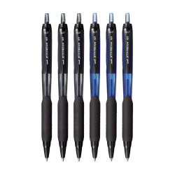 Uniball Jetstream Sxn101 0.7Mm Roller Ball Pen|Extremely Quick Drying Ink|Waterproof Pigment Ink|Smooth Long Lasting Smudge Free Ink|School&Office Stationery|6 Shades,Pack Of 6,Multi-coloured, Multi