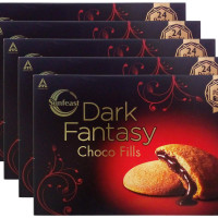 More Combo - Sunfeast Dark Fantasy Biscuits - Choco Fills, 300g (Pack of 5) Promo Pack