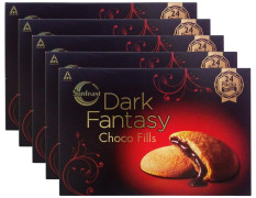 More Combo - Sunfeast Dark Fantasy Biscuits - Choco Fills, 300g (Pack of 5) Promo Pack