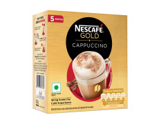 Nescafé Gold Cappuccino Instant Coffee Premix, 125g (5 Sachets x 25g)