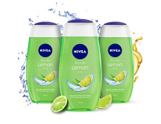 NIVEA Lemon and oil 250ml Body Wash (Pack of 3)| Shower Gel with Scent of Lemon and Care Oil | Pure Glycerin for Instant Soft & Summer Fresh Skin|Microplastic Free |Clean, Healthy & Moisturized Skin
