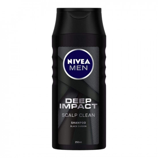 Nivea Deep Impact Deodorant, 150ml and Face Wash, 100ml with Shampoo, 250ml