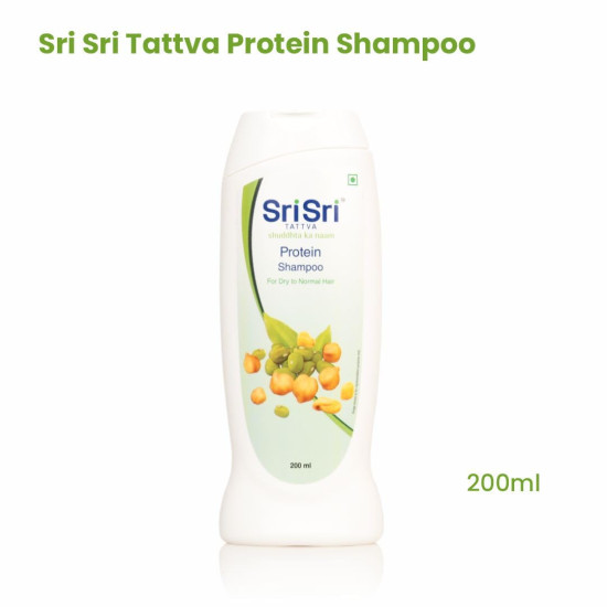 Sri Sri TATTVA shuddhta ka naam Protein Shampoo For Women and Men (200ml) - Pack of 3 Sri Sri TATTVA shuddhta ka naam Protein Shampoo For Women and Men (200ml) - Pack of 3