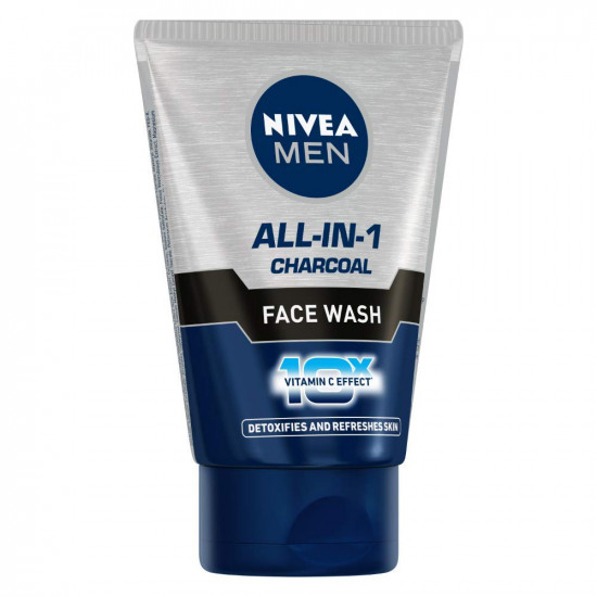 NIVEA Charcoal Face Wash, 100ml (Pack of 3)