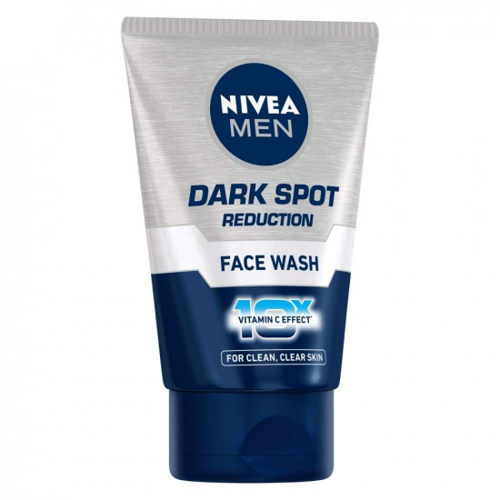 NIVEA MEN Dark Spot Reduction Face Wash 100 g (Pack of 3)| With Ginko and Ginseng Extracts for Clean, Healthy & Clear Skin in Summer | 10 X Vitamin C Effect for Radiant Skin |For Dark Spot Reduction