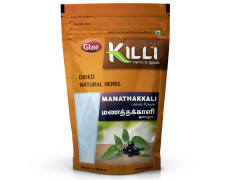 KILLI Manathakkali | Black Nightshade | Makoy | Solanum nigrum | Makoi Leaves Powder, 100g (Pack of 2)